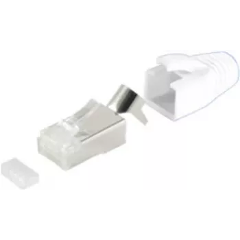 Laido jungtis RJ45 ShiverPeaks BS72067-W Balta