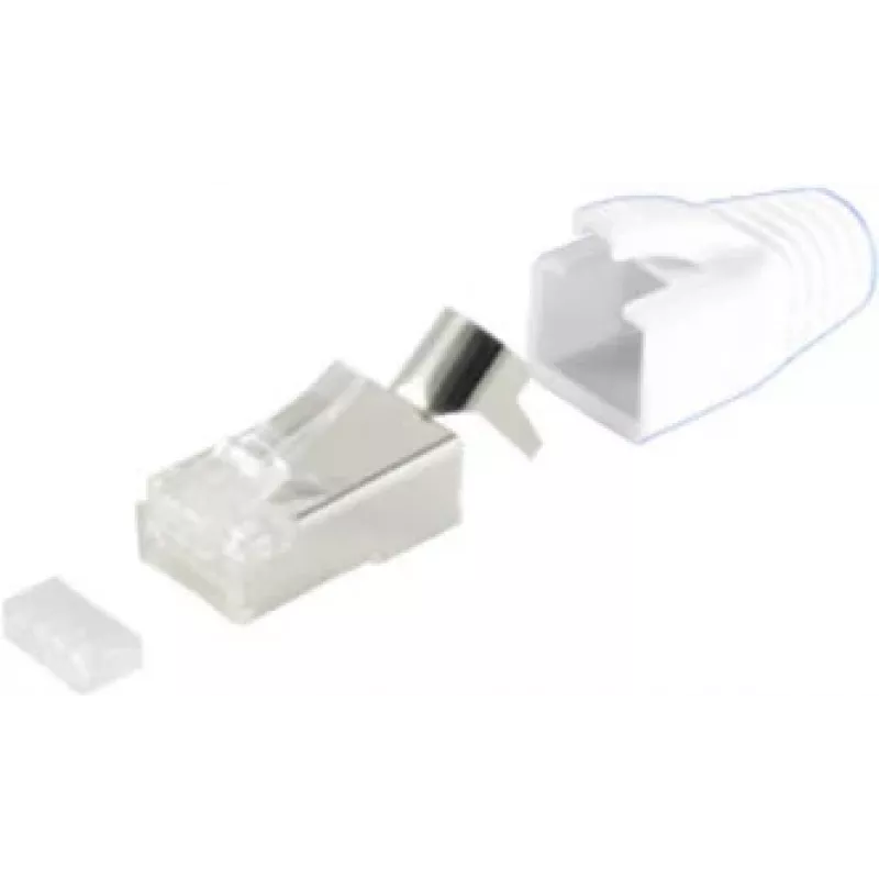 Laido jungtis RJ45 ShiverPeaks BS72067-W Balta