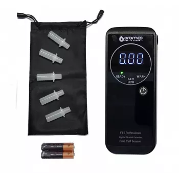 Oromed F11 PROFESSIONAL alkoholio testeris 0 - 4% 0.05% Juodas