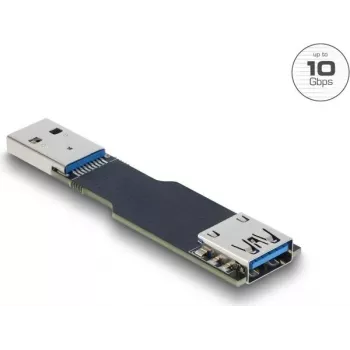 Lyties keitiklio kabelis DELOCK 67419 — USB Type-A į Type-A, juodas