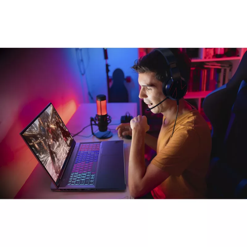 Nešiojamas kompiuteris Acer Nitro 18 AI AN18-61-R698, AMD Ryzen AI 7 PRO 350 3.5 GHz, 18 colių WQXGA 2560×1600, 16 GB DDR5, 1 TB SSD, NVIDIA GeForce RTX 5060, Windows 11 Home, juodos spalvos