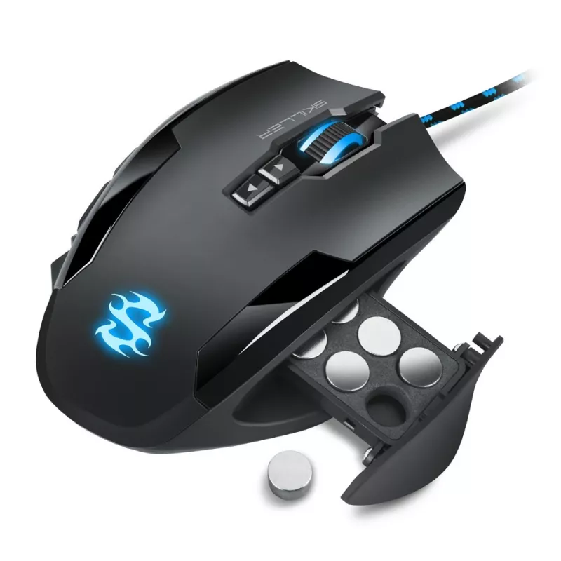 Sharkoon Skiller SGM1 pelė Žaidimams Dešiniarankiams USB Type-A Optinė 10800 DPI