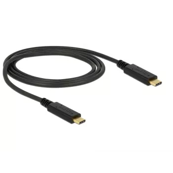 USB laidas DeLOCK 83661 USB 3.2 Gen 2 1m USB C juodas