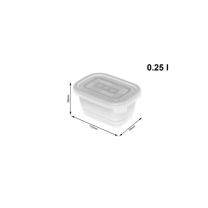 ROTHO Freeze - šaldiklio indas - 6x250ml