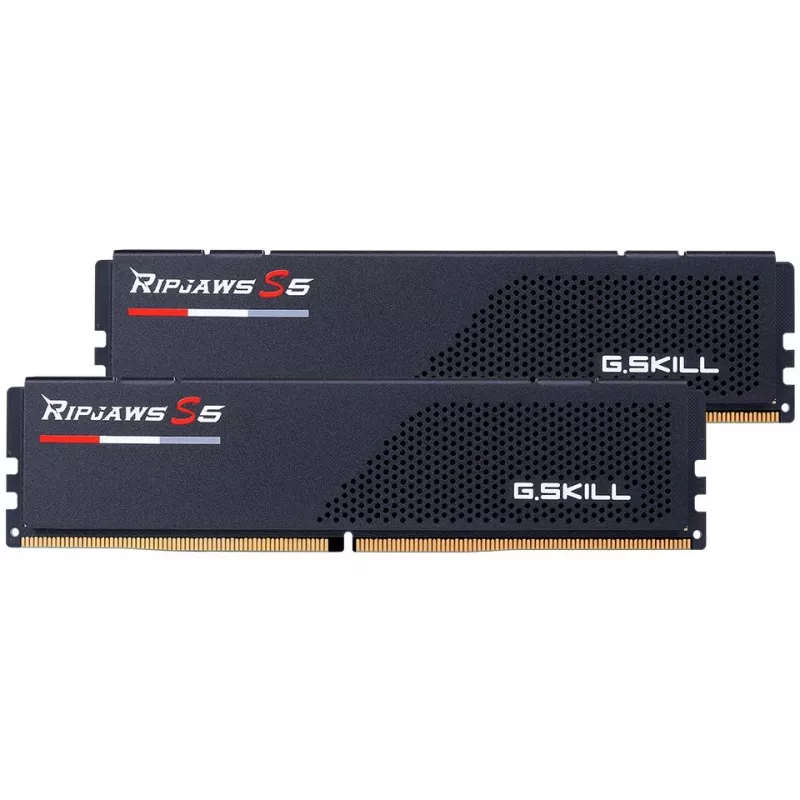 DIMM 96 GB DDR5-6000 (2x 48 GB) Dual-Kit, atmintinė juoda, F5-6000J3036F48GX2-RS5K, Ripjaws S5, INTEL XMP