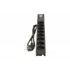 LESTAR LXARM 810 G-A K.:CZ 1,5M 19PDU juodas 8 kintamosios srovės lizdai 230 V 1,5 m