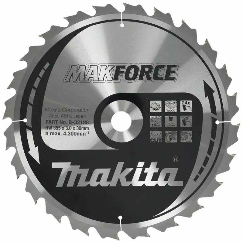 Makita B-32188 diskinis pjūklas 35,5 cm 1 vnt.