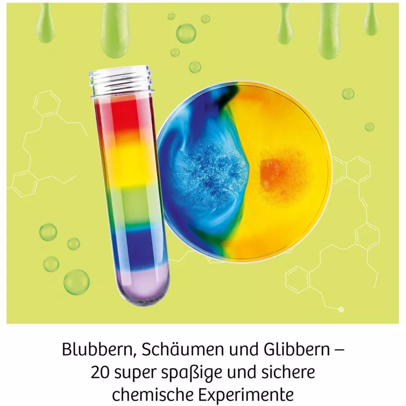Didžioji linksmoji chemija, eksperimentų rinkinys