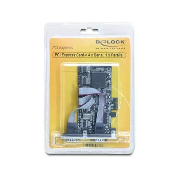 PCI Express kortelė DeLOCK 89177 4 x nuoseklioji 1 x lygiagrečioji