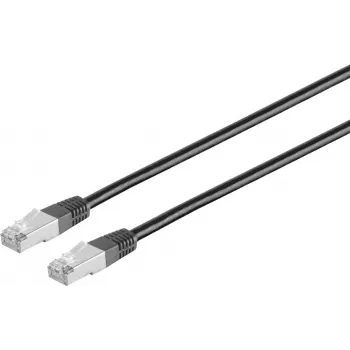 Tinklo kabelis S/CONN 75725-HS juodas 15 m Cat6 S/FTP