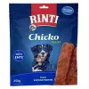 Šunų dresavimo skanėstai RINTI Chicko Maxi Duck 250 g — anties skonio, baltymai 52%, drėgmė 27%, be cukraus ir glitimo