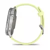 Garmin Venu 010-03014-02 išmanusis laikrodis / sportinis laikrodis 3,56 cm (1,4 inch) AMOLED 45 mm Skaitmeninis 454 x 454 pikseliai Liečiamas ekranas Sidabrinis „Wi-Fi“ GPS (palydovas)