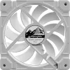 ALPENFÖHN Wing Boost 3 ARGB 120 mm ventiliatorių 3 vnt. rinkinys, baltas