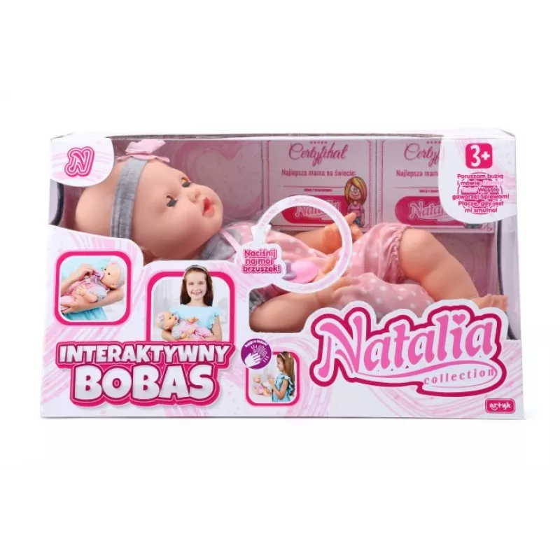 Lėlė kūdikis Artyk Natalia, 41 cm