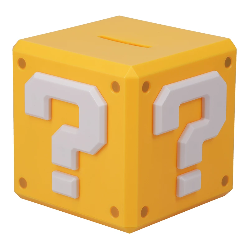 Pinigų dėžutė Paladone Super Mario Question Block dizaino monetų bankas