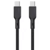 AUKEY CB-KCC101 Nailoninis USB C - USB C kabelis, 1 m