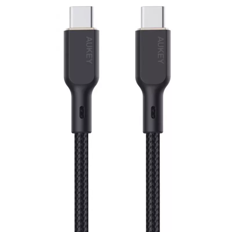 AUKEY CB-KCC101 Nailoninis USB C - USB C kabelis, 1 m