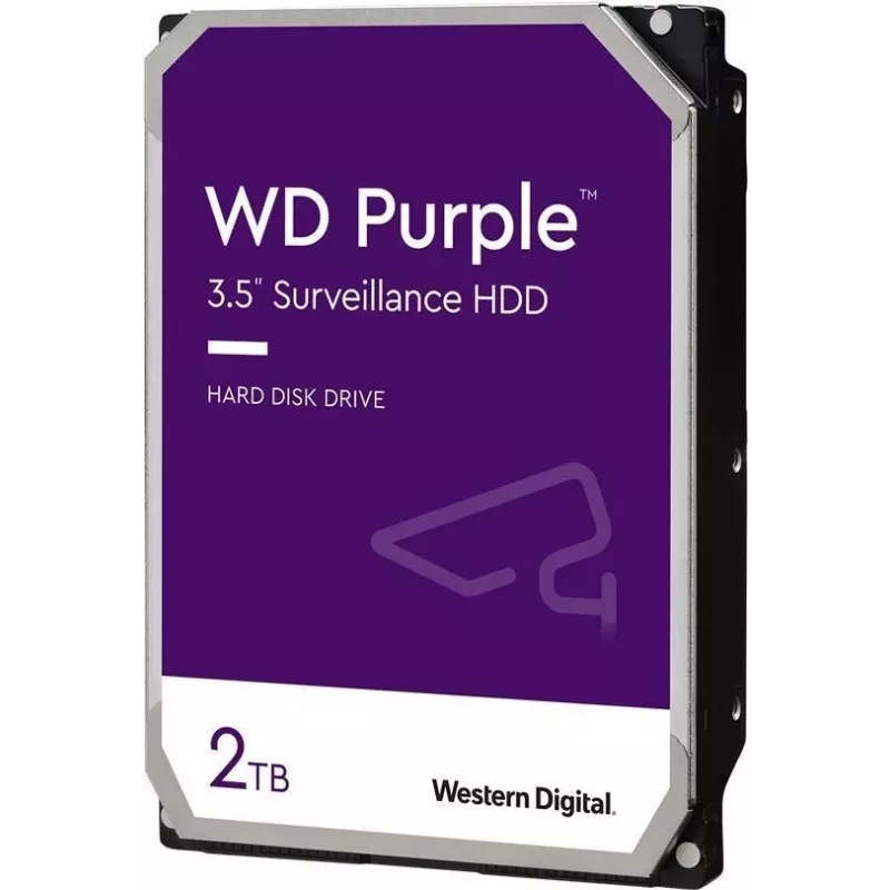 HDD Western Digital 2 TB 3.5 colio Serial ATA III WD20PURZ