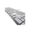CHERRY KC 6000 plonas klaviatūra universali USB QWERTY Nordic sidabrinė, balta