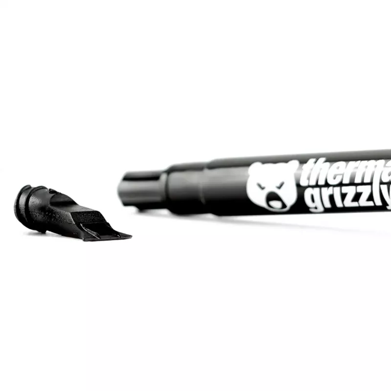 Thermal Grizzly | Terminis tepalas „Aeronaut“ 1,5 ml/3,8 g | Šilumos laidumas: 8,5 W/mK; Šiluminė varža: 0,0129 K/W; Elektrinis laidumas*: 0