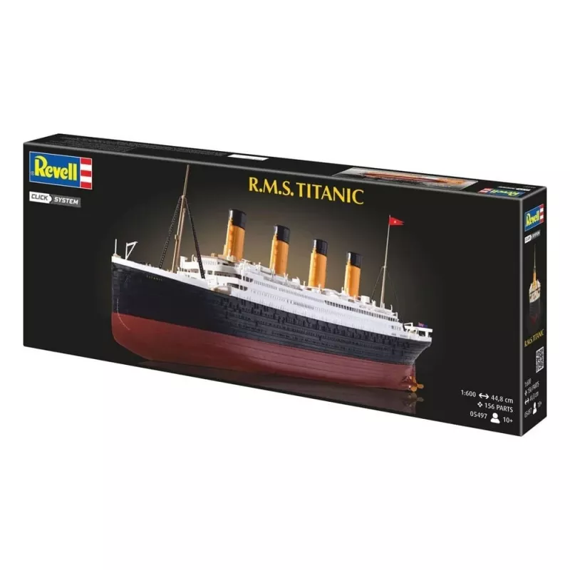 Plastikinis laivo modelis RMS Titanic EC įvairiaspalvis 1:600