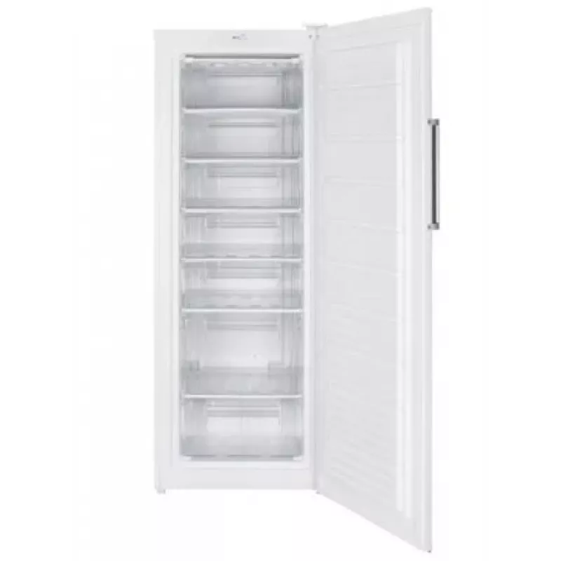Vertikalusis šaldiklis MPM MPM-245-ZS-16 — 242 l, 1700×600×600 mm, 11 kg/24h, energinio efektyvumo klasė E
