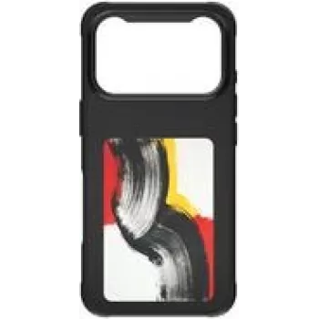 4smarts E-Ink dangtelis / NFC ekranas iPhone 17 Pro, Qi2 – juodas (541788)