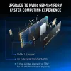 SSD PNY CS2241 M.2 NVMe PCIe 4.0 1TB — skaitymas 5100 MB/s, rašymas 3200 MB/s