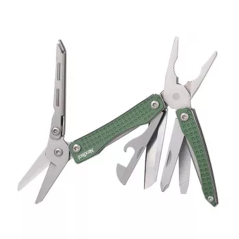Daugiafunkcis įrankis Nextool NE20050 10 viename kompaktiškas daugiafunkcis įrankis, žalias, 10 įrankių, 83 g, sulankstytas 6,8 cm