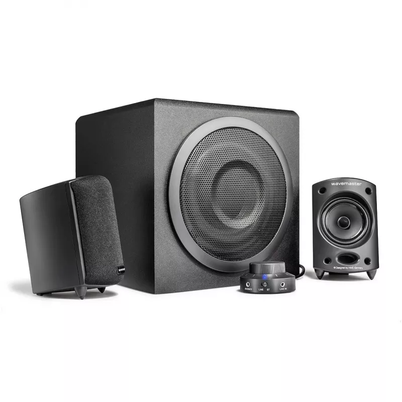 Wavemaster MOODY BT 2.1 Bluetooth juoda mažmeninė pakuotė