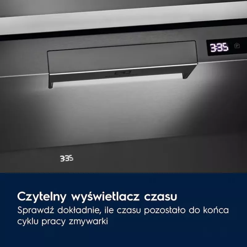 Įmontuojama indaplovė ELECTROLUX EEC87400W, 13 komplektų, 44 dB
