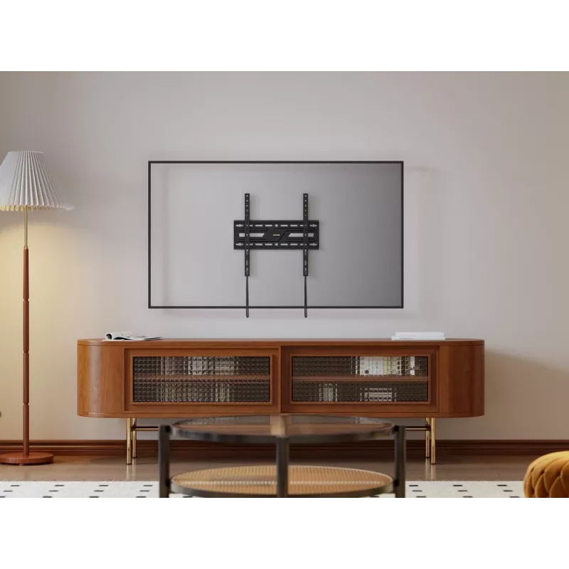 Gembird WM-75F-02 TV sieninis laikiklis (fiksuotas), 32”–75”, juodas
