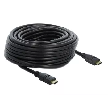 HDMI laidas DeLOCK 85286 20m A tipo kištukas į A tipo kištuką juodas
