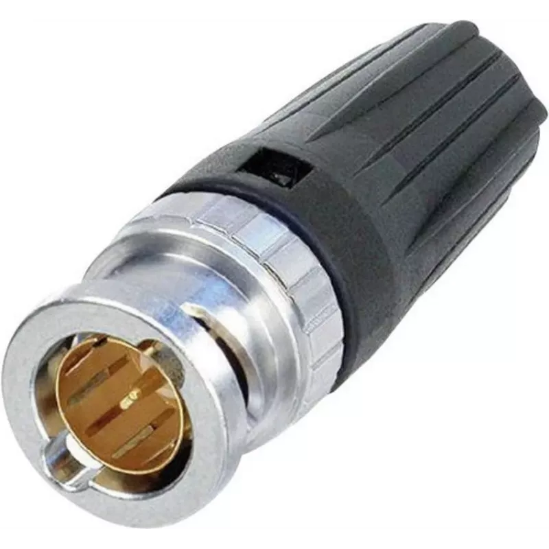 Neutrik NBLC75BVZ17 laido jungtis BNC aliuminio - juoda (NBLC75BVZ17)