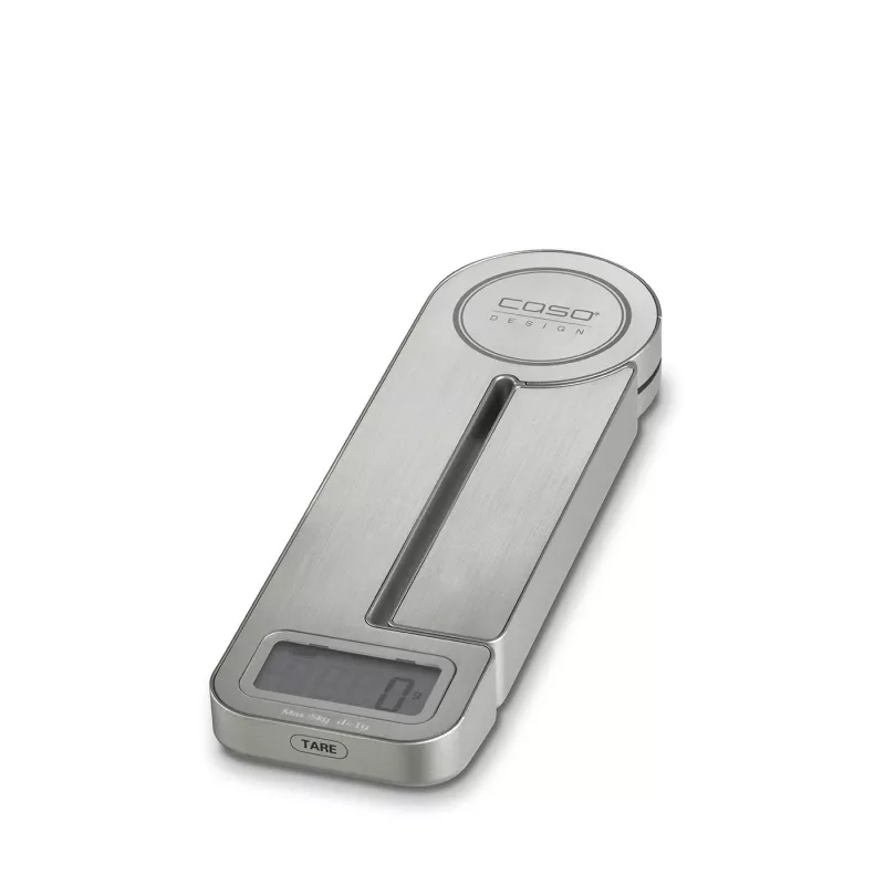 Caso | Svarstyklės | KitchenEcostyle | Maksimalus svoris (talpa) 5 kg | Padala 1 g | Ekrano tipas LCD | Nerūdijantis plienas