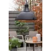 Sunred IND-2100H - lubinis šildytuvas 2100 W, juodas