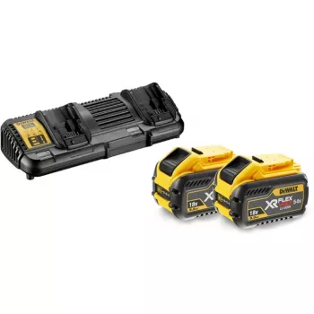 DCB132 Flexvolt rinkinys - 2 x DCB547 18V/54V 9,0Ah baterijos
