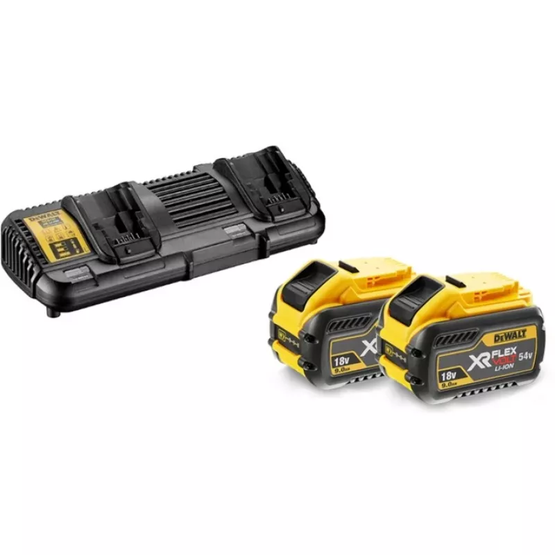 DCB132 Flexvolt rinkinys - 2 x DCB547 18V/54V 9,0Ah baterijos