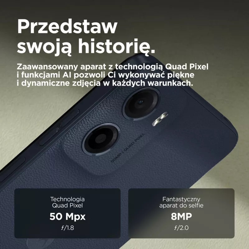 Motorola moto g05 16,9 cm (6,67 colio) Dual SIM Android 15 4G USB Type-C 8 GB 128 GB 5200 mAh mėlynas