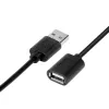 USB AM-AF ilginimo laidas, 1,8 m, juodas