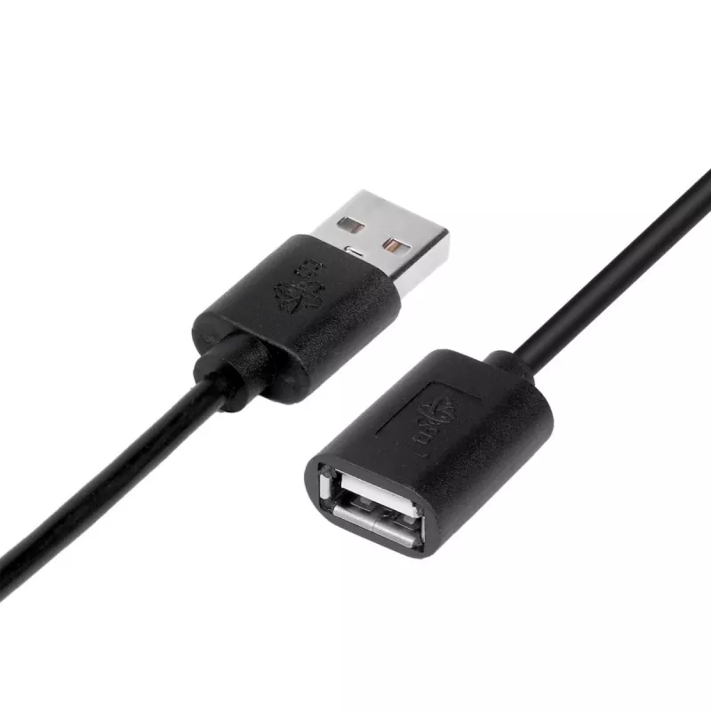 USB AM-AF ilginimo laidas, 1,8 m, juodas