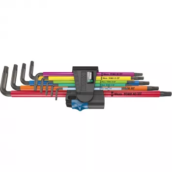 Wera 967/9 TX XL Torx L formos raktų rinkinys, 9 dalių