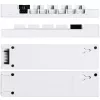 USB ir PWM šakotuvas „Lian Li EDGE HUB EG-HUB01W“ — 4× USB, 6× PWM, baltas