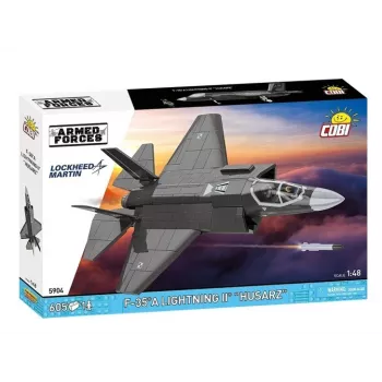 Konstruktorius Cobi F-35A Lightning II — 605 detalės, mastelio modelis