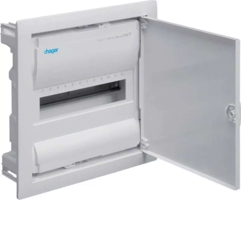 Hager VU12NE IP30 elektros skydelis, 348×94,5×356 mm