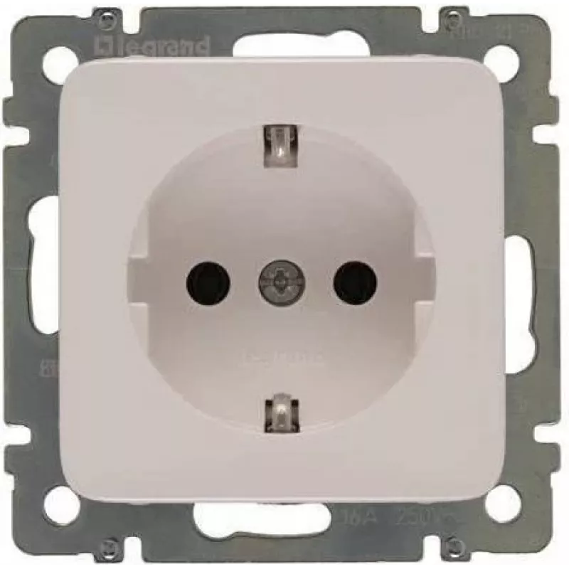 Legrand 776220 kištukinis lizdas F tipas Balta