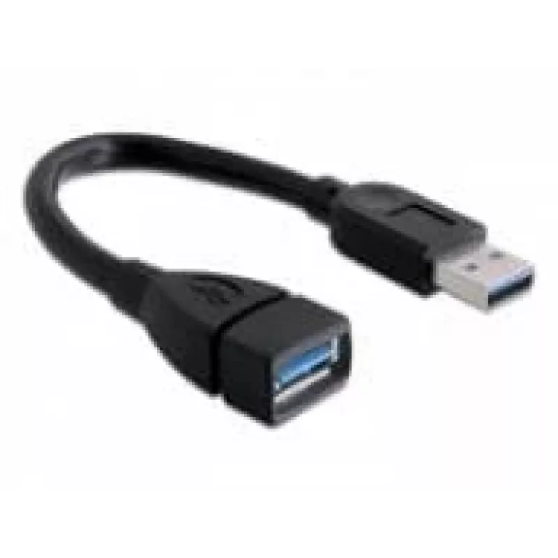 USB kabelis DeLOCK 82776 0,15 m juodas