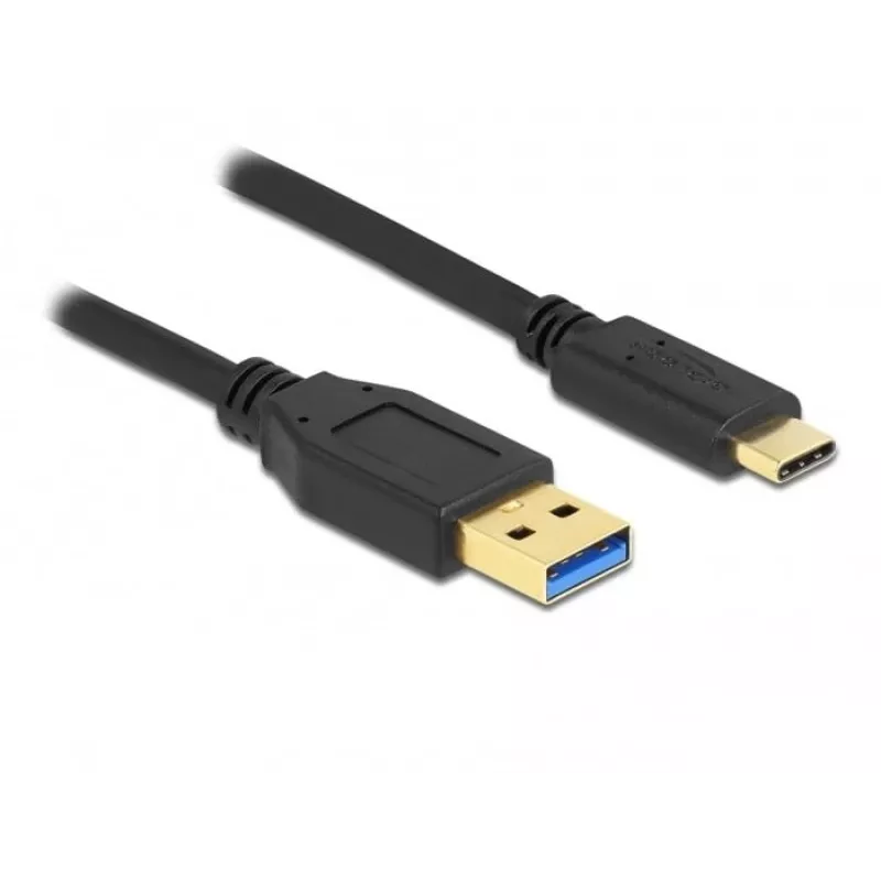 kabelis DeLOCK SuperSpeed USB (USB 3.2 Gen 2) Type-A to Type-C 2 m