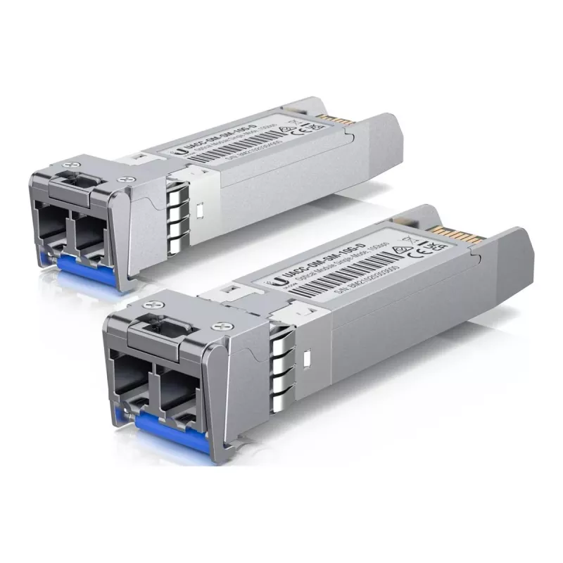 SFP+ šviesolaidinis siųstuvas-imtuvas Ubiquiti UACC-OM-SM-10G-D-2 10 Gbps 1310 nm LC vienmodis 10 km (2 vnt.)