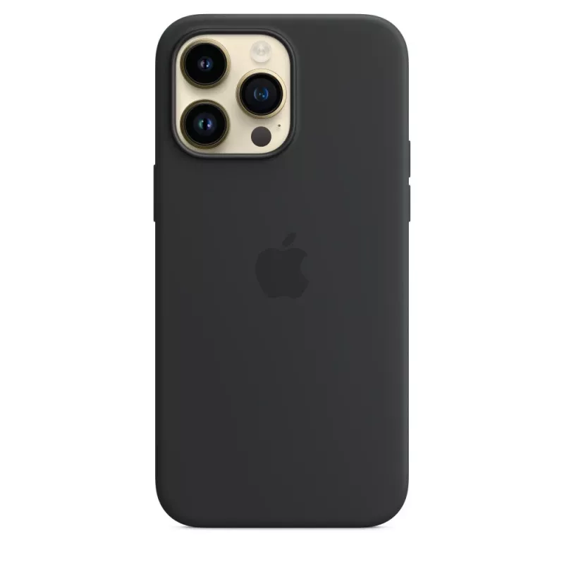 Apple silikoninis dėklas su MagSafe, skirtas „Apple iPhone 14 Pro Max“, vidurnakčio